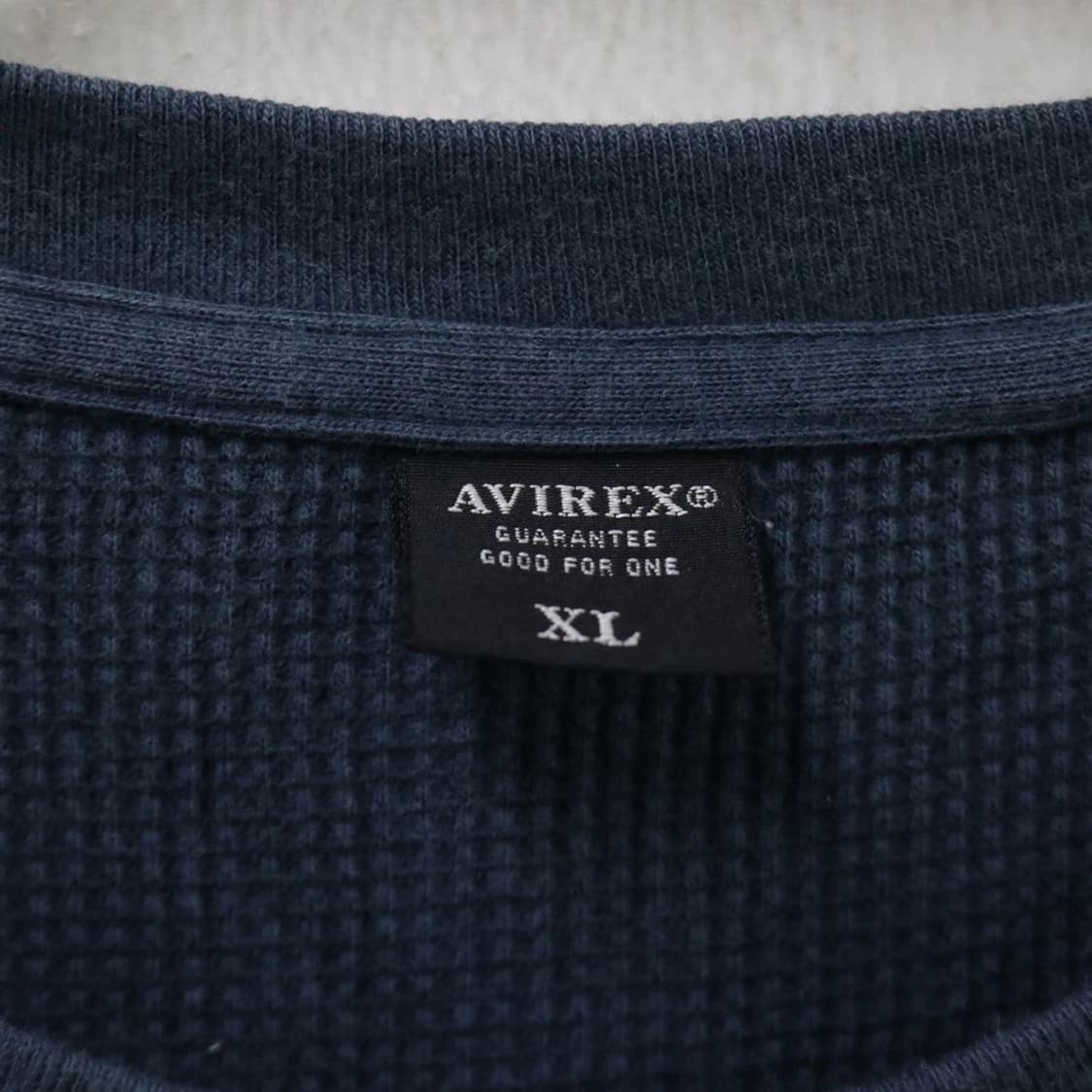 AVIREX NAVY WAFFLE LONG SLEEVE 상품이미지8