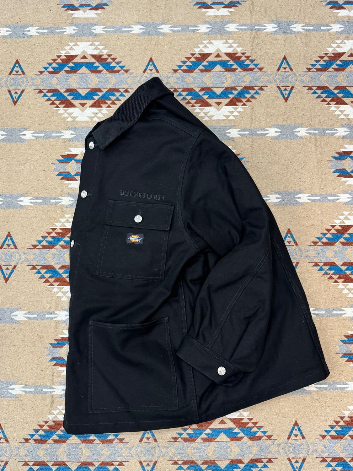 [L] 와코마리아 x 디키즈 커버올 자켓 블랙 상품이미지4