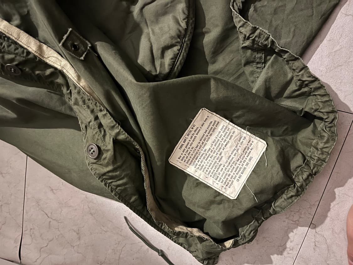 오리지널 M51 내피 포함 하이브리드 자켓 xl 상품이미지4