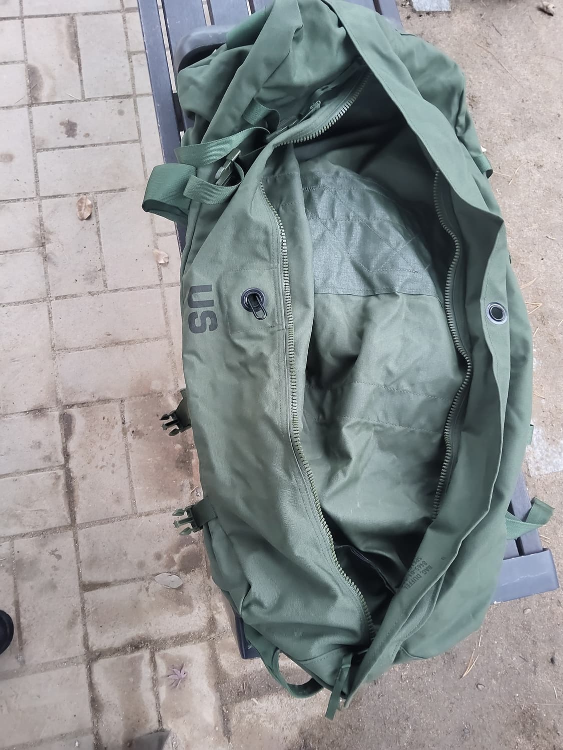 미군정품 신형더블백 신품급  상품이미지7