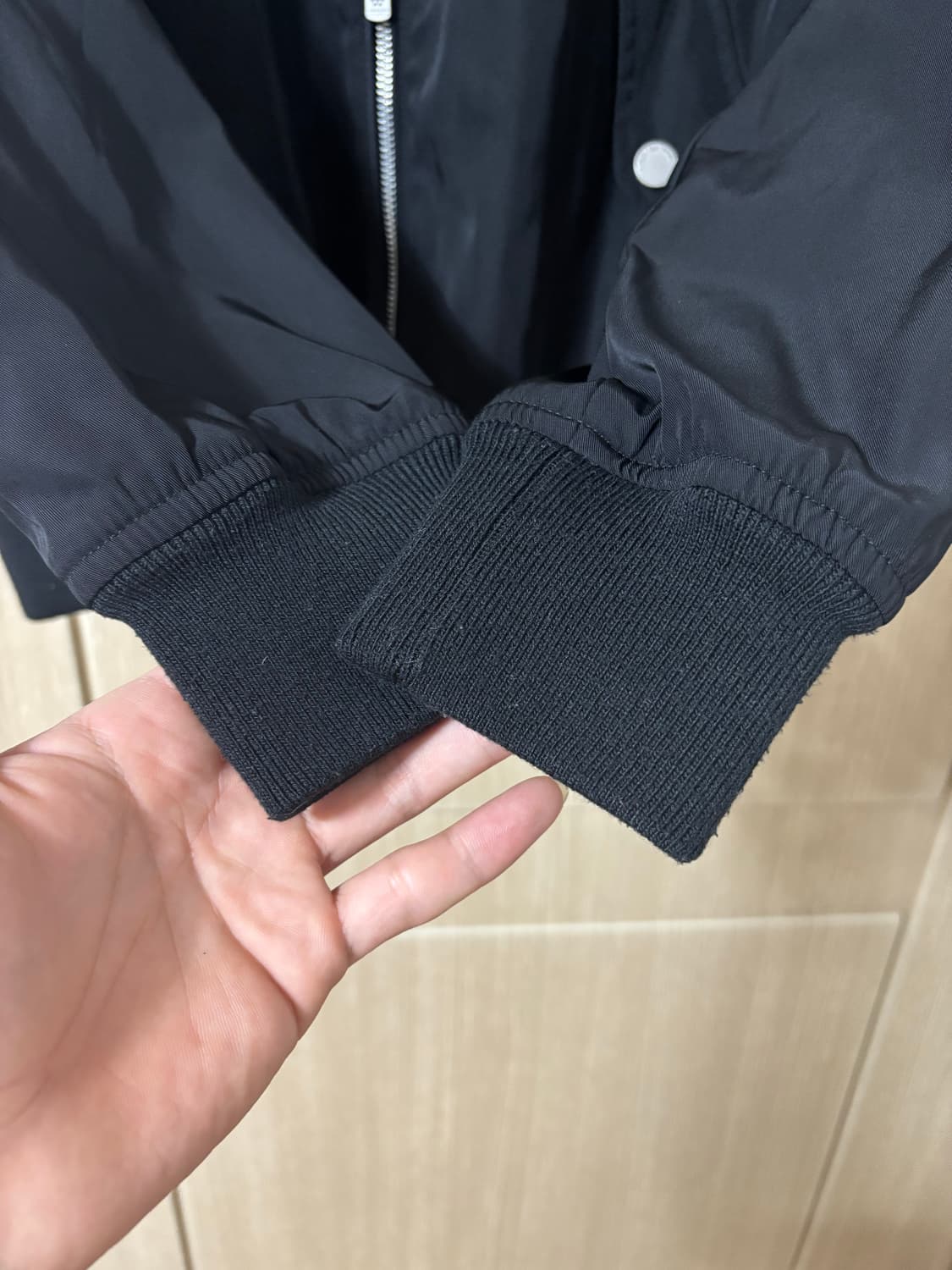 캘빈클라인 블랙 봄버 자켓 상품이미지7