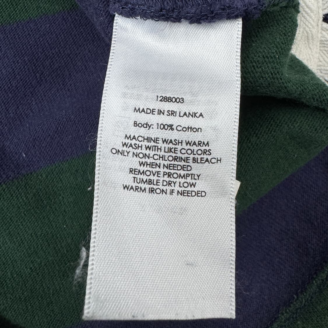 폴로 PK 럭비 올드스쿨 스트라이프 카라 긴팔 티셔츠 상품이미지5