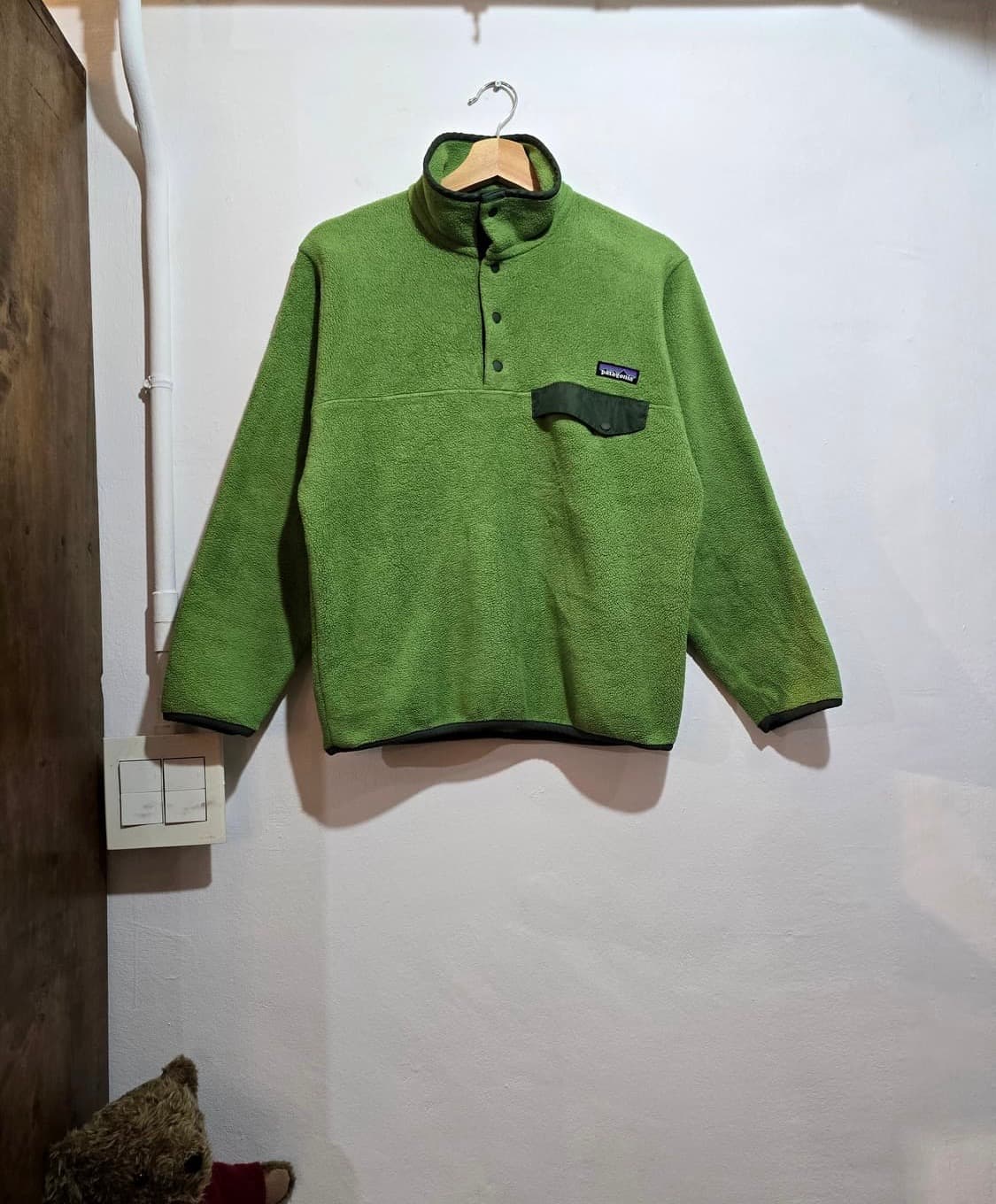 OOs Patagonia Synchilla Pullover, Lime G 상품이미지1