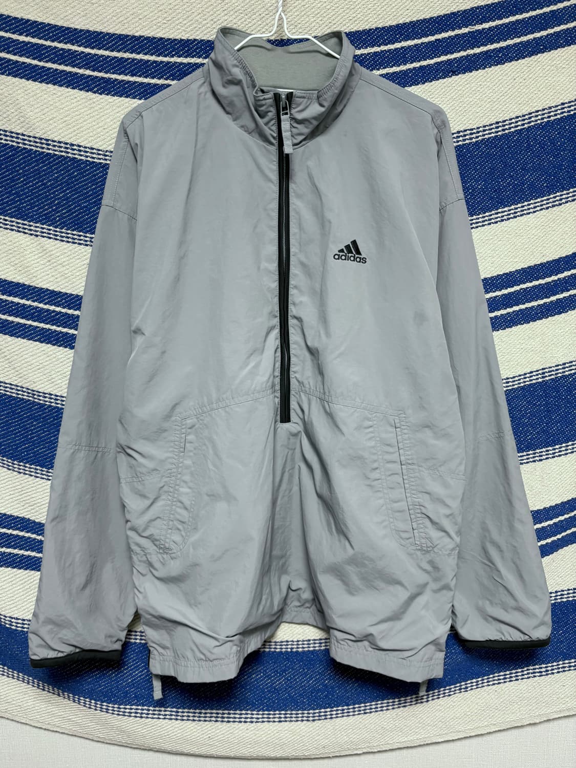 아디다스 나일론 하프 집업 아노락 상품이미지1