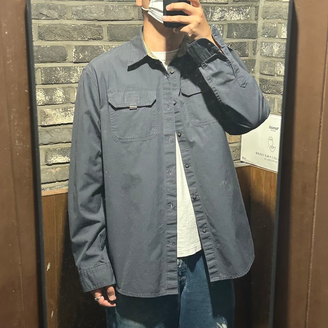 L) Wrangler 랭글러 투포켓 아웃도어 셔츠 상품이미지7