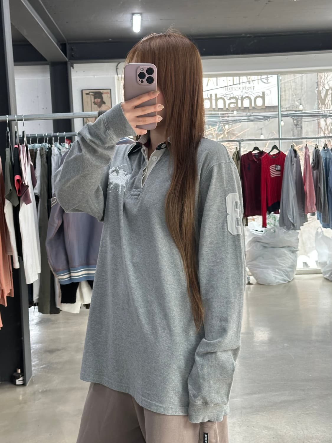 폴로랄프로렌 빅포니 넘버링 Pk 티셔츠 상품이미지3