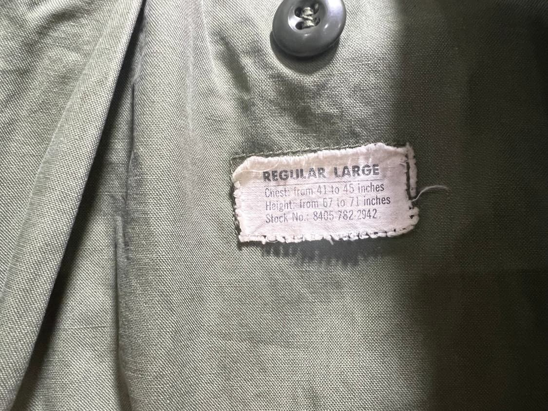 M65 필드자켓 2세대 L  탈론지퍼 (내피외피) 상품이미지7