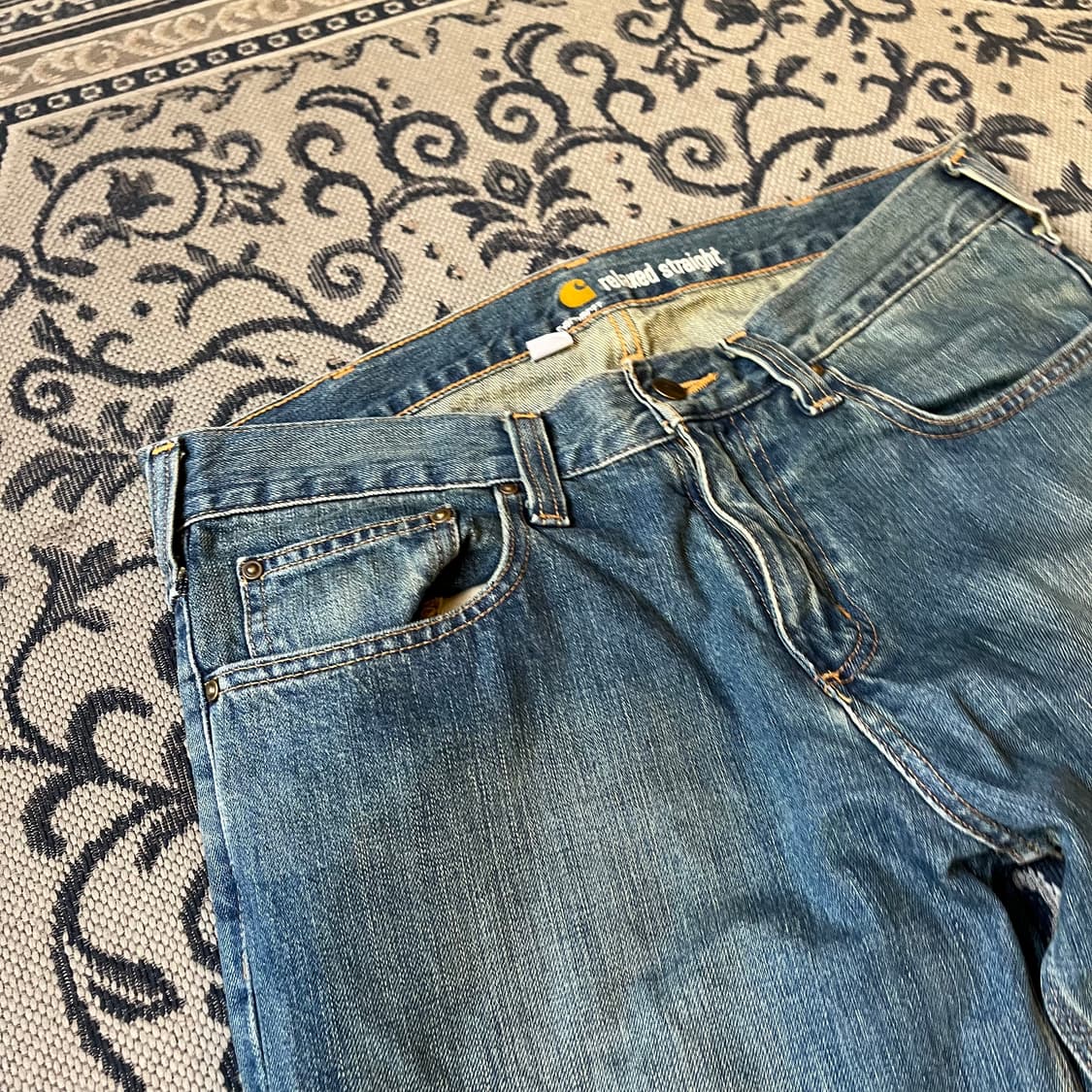 32X32 칼하트 데님 팬츠/W2315 상품이미지2