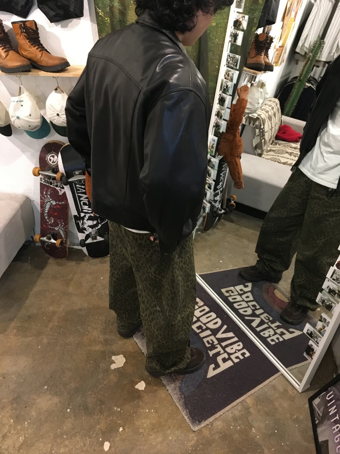 빌드모어 90s 빈티지 가죽 자켓  상품이미지9