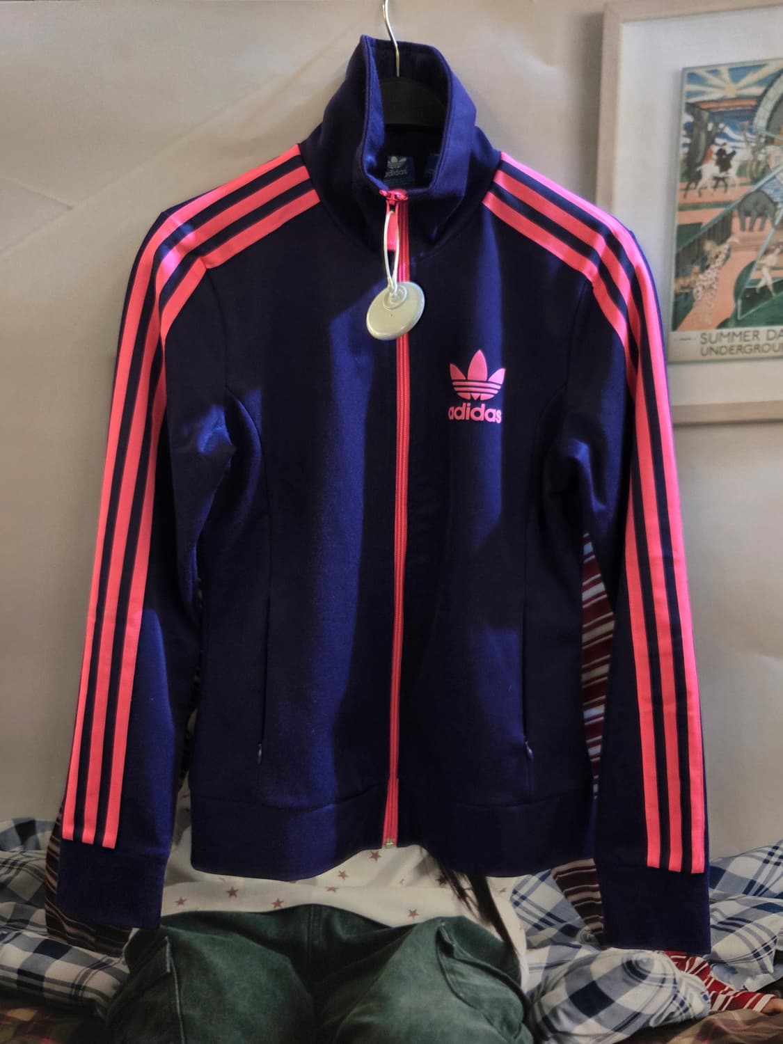 Adidas 아디다스 퍼플 핑크져지 상품이미지2