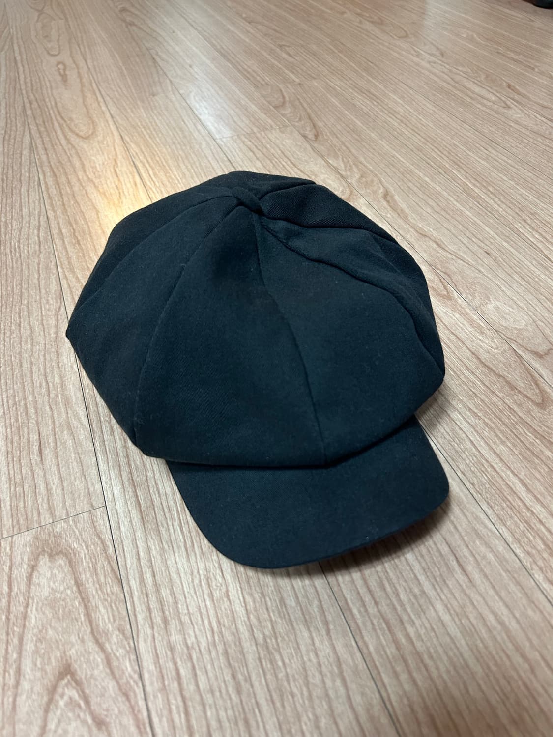 아틀리에 빵모자 헌팅캡 (검정/블랙) 모자/볼캡/베레모/화가모자 상품이미지3