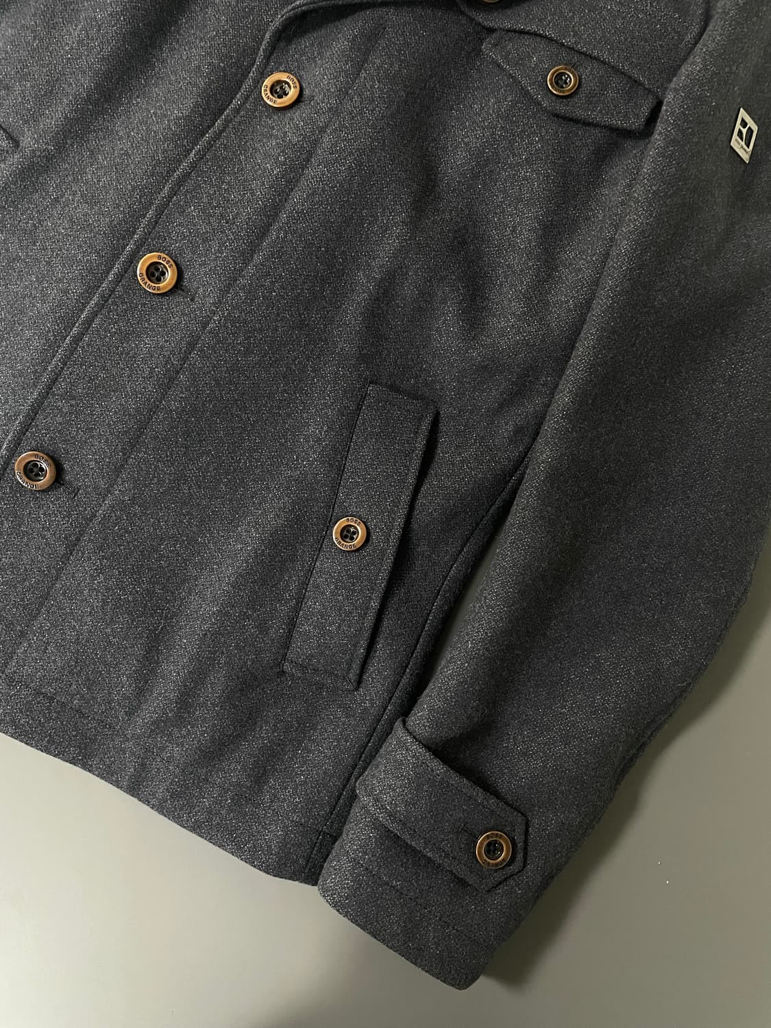 [52] 휴고 보스 오렌지 울 블렌드 피코트 테르모어 상품이미지5