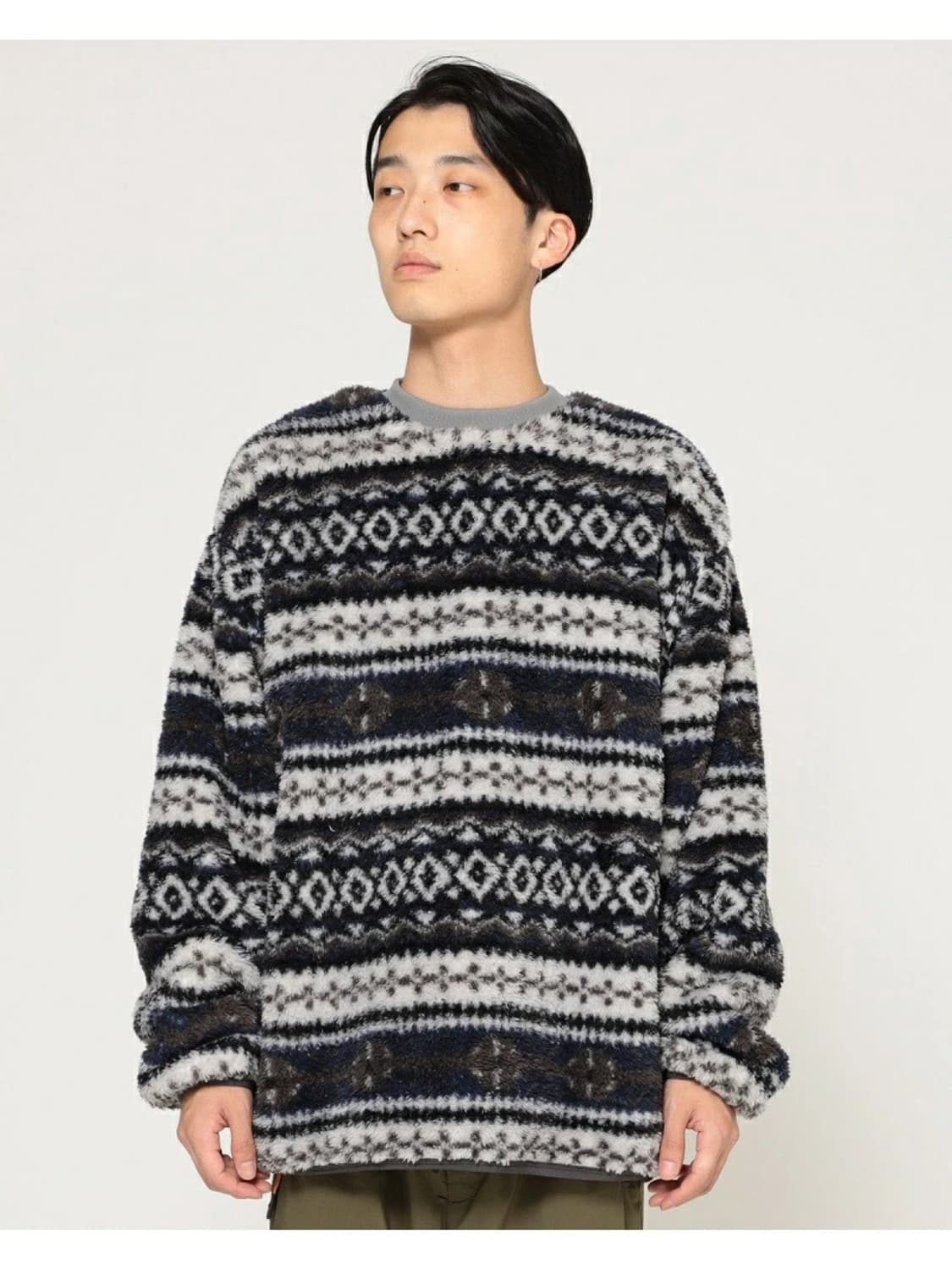 빔즈 BEAMS Nordic Crewneck Fleece 상품이미지3