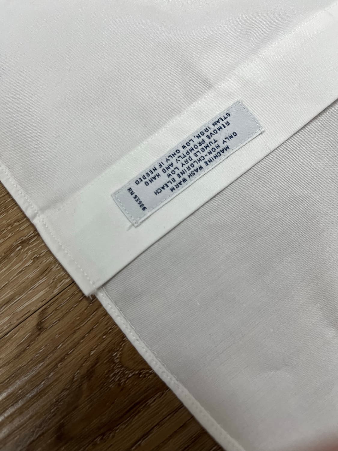 브룩스브라더스 화이트 반팔 드레스 셔츠 100 상품이미지4