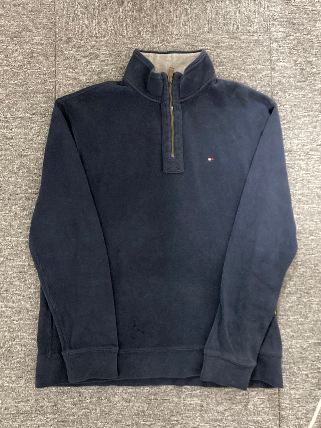 타미힐피거 네이비 하프집업 니트 L 상품이미지1
