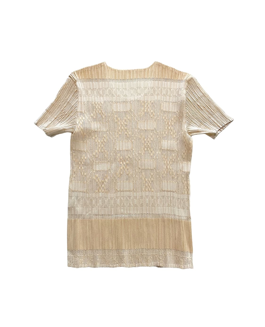 ISSEY MIYAKE PLEATS PLEASE ivory top 상품이미지2
