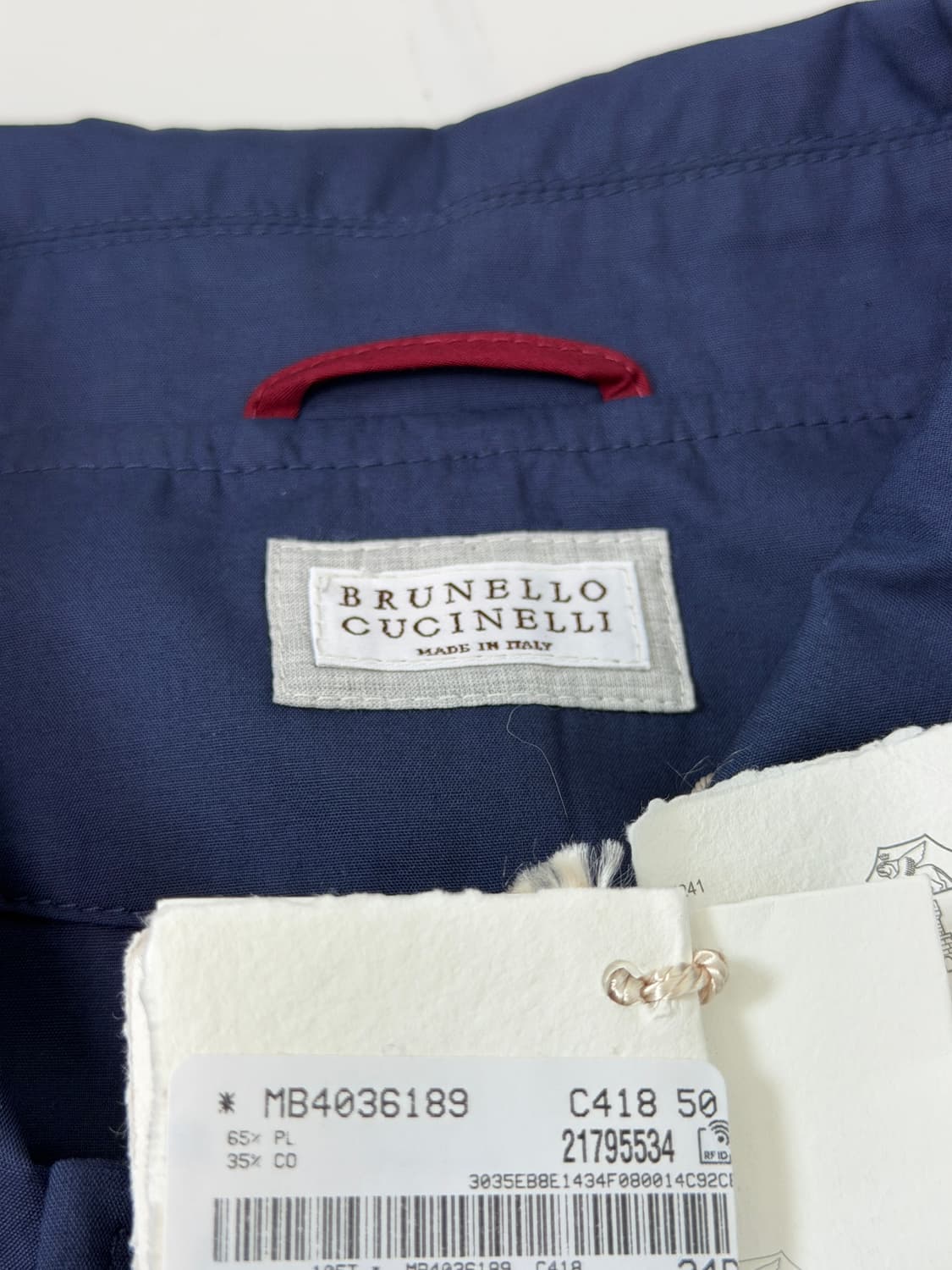 새상품 브루넬로 쿠치넬리 4포켓 자켓 정품택O 상품이미지2