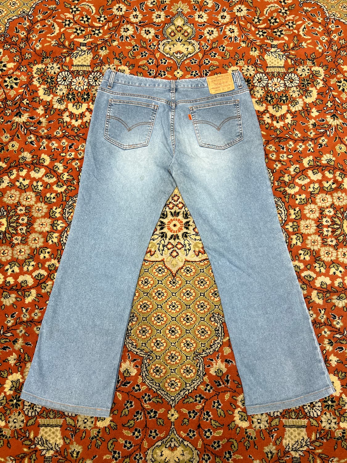 [34] 리바이스 오렌지탭 EM571 연청 부츠컷 데님 팬츠 상품이미지2