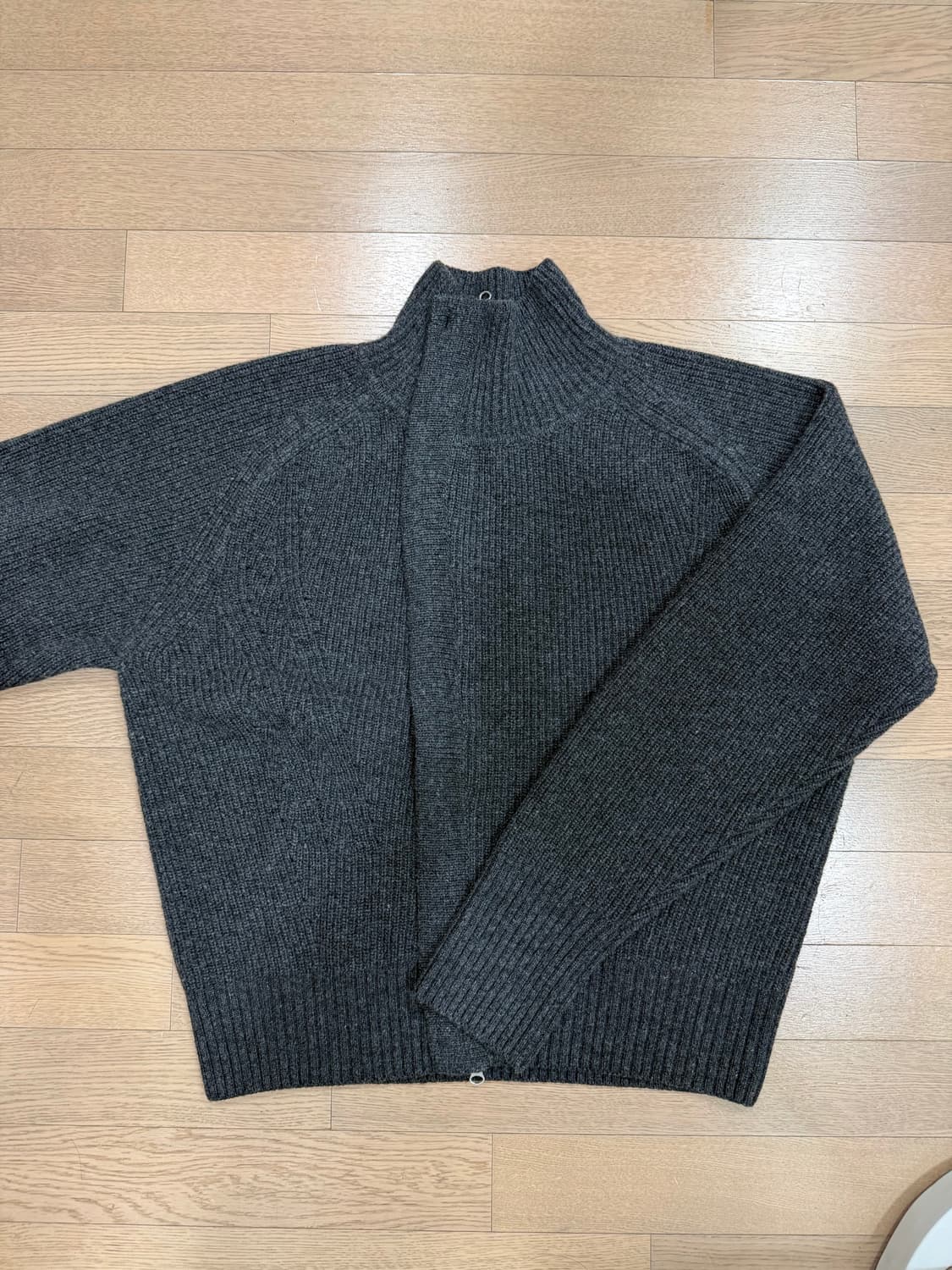 토니웩 Super Fine Merino Wool Placket Zip-u 상품이미지1