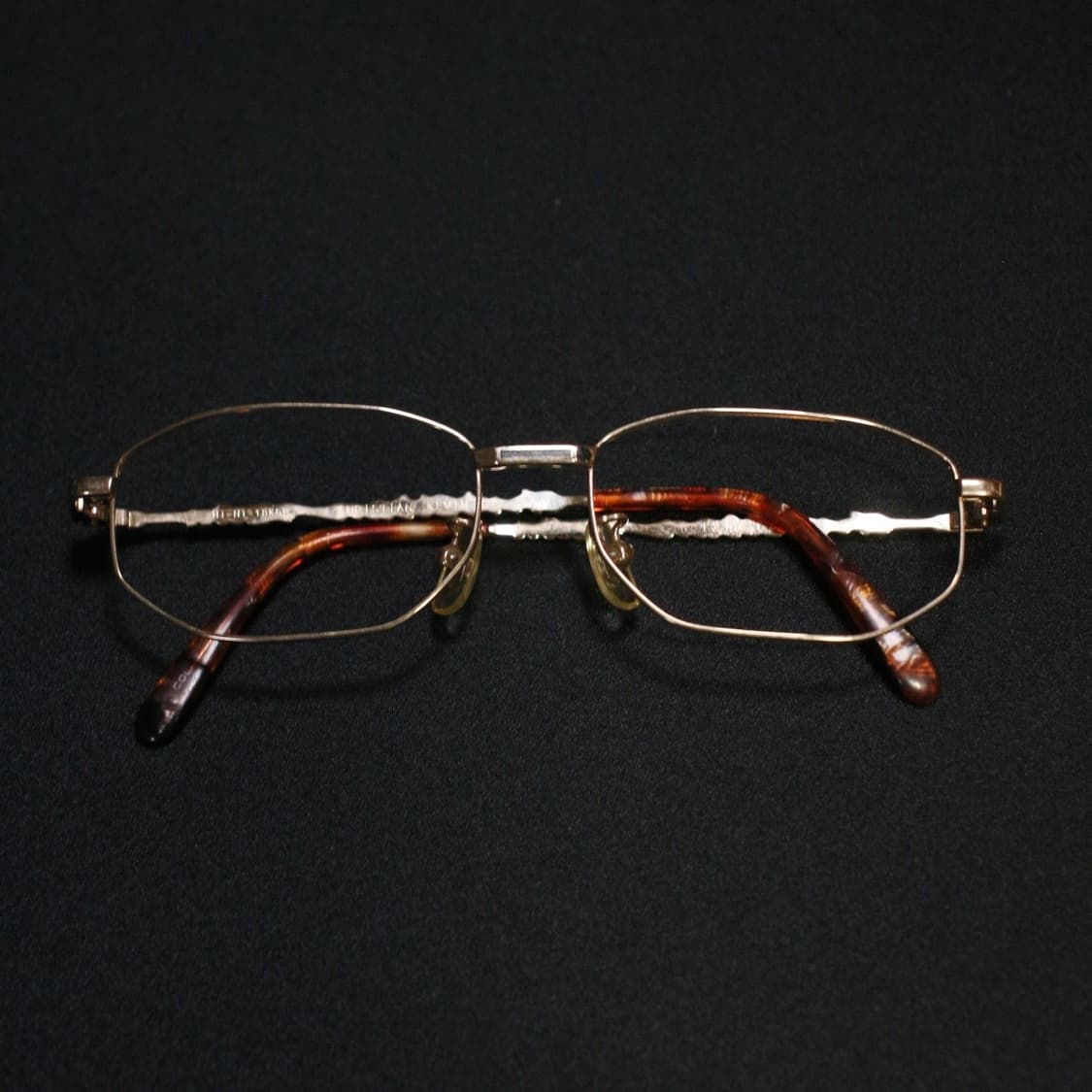 CHRISTIAN KEVIN 로고 금테 안경 상품이미지2