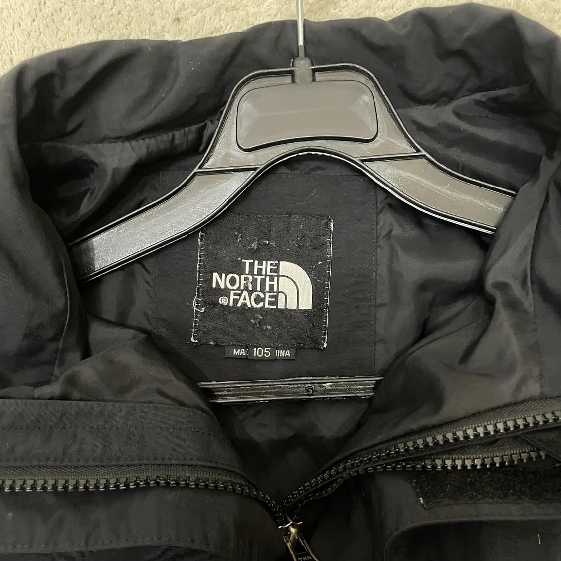 노스페이스 검정 바람막이 자켓 상품이미지4