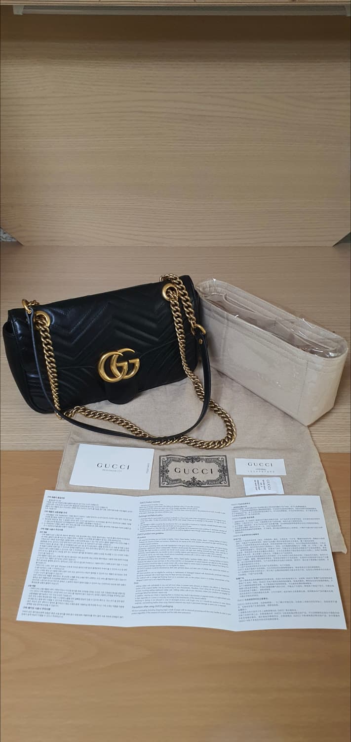 구찌 마몽 마틀라세 스몰 크로스백/숄더백 정품S급(감정O) 상품이미지2