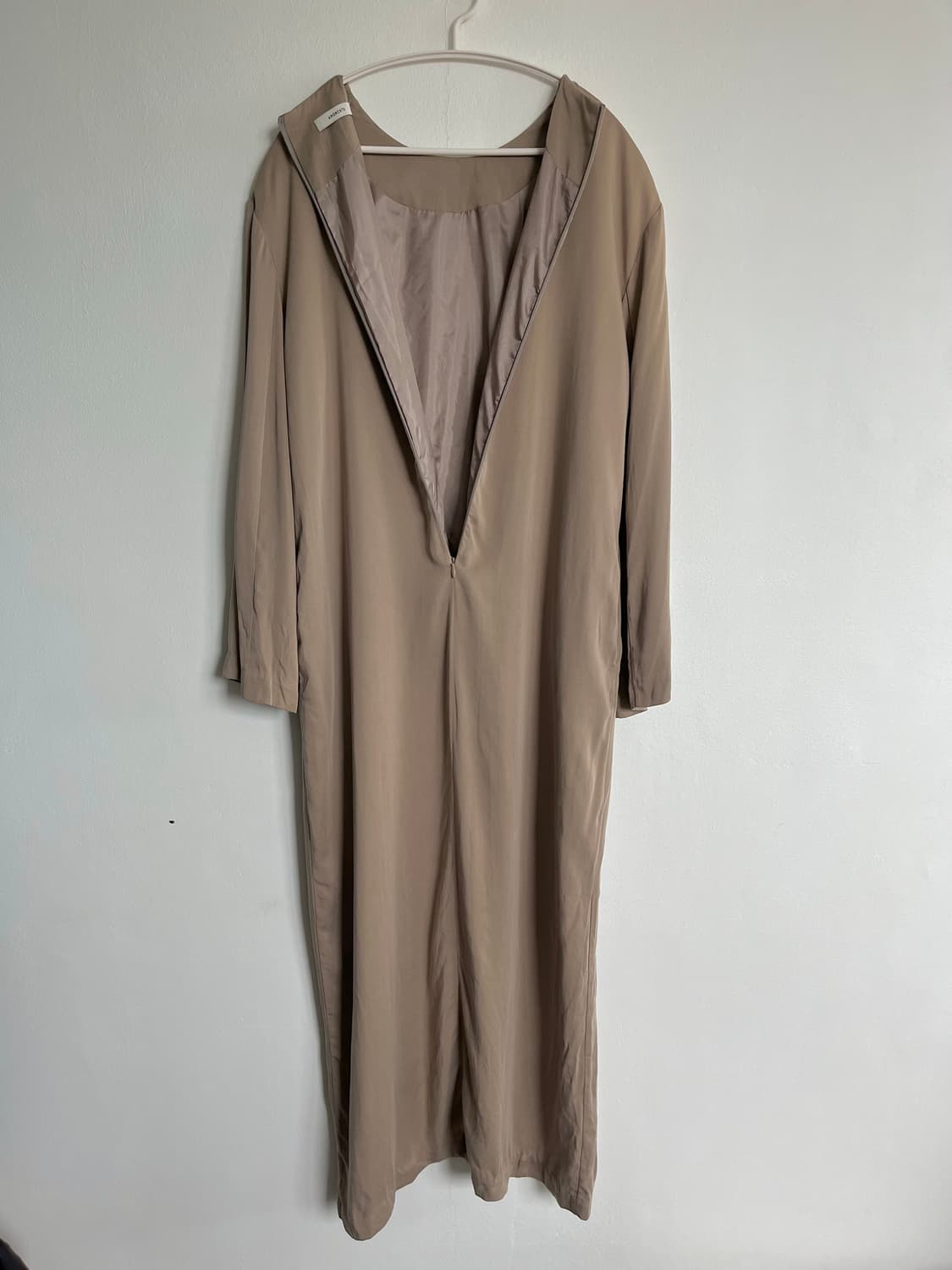tencel long dress (beige) 상품이미지4