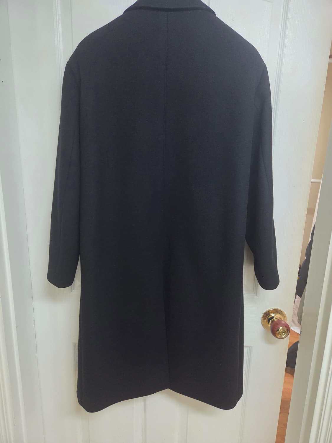 [22FW] 쿠어 COOR MTR 투 버튼 싱글 코트 (블랙) 상품이미지6