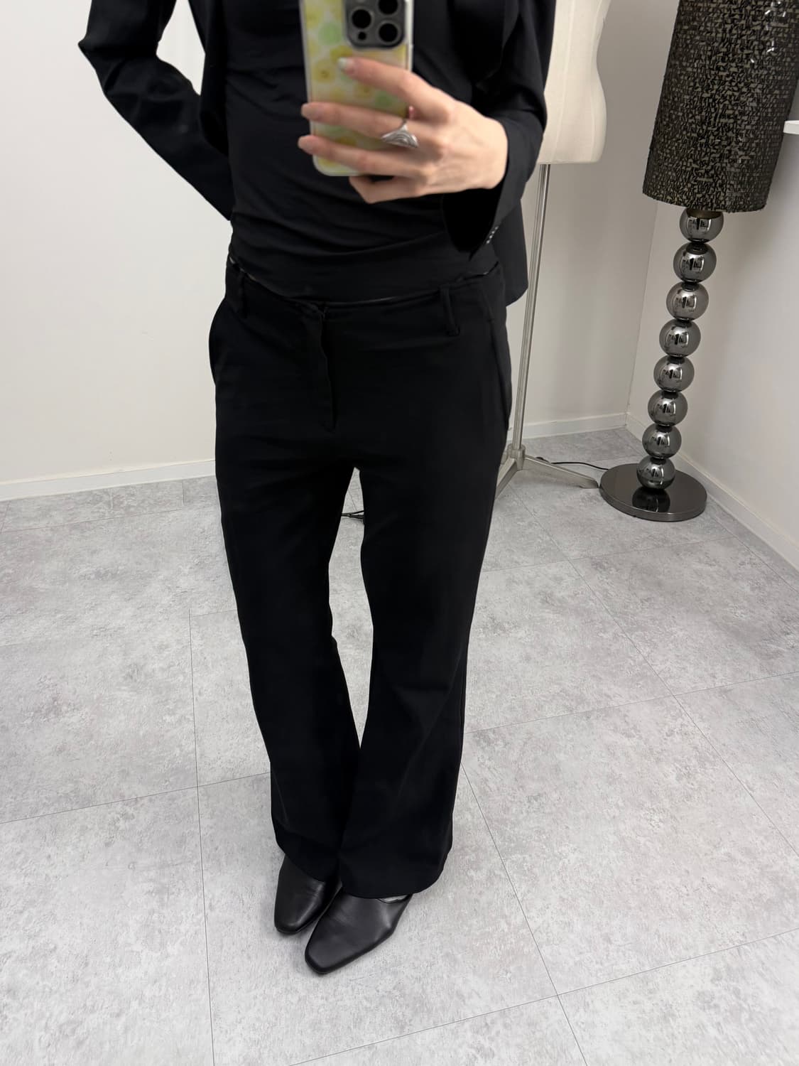 Mary Quant London 로우라이즈 부츠컷 슬랙스 상품이미지2