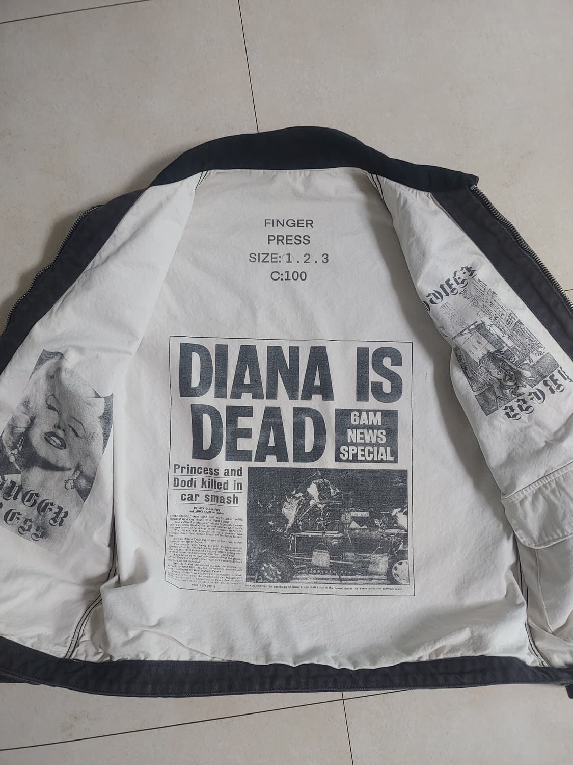 도넛리벤지 워크자켓 상품이미지2