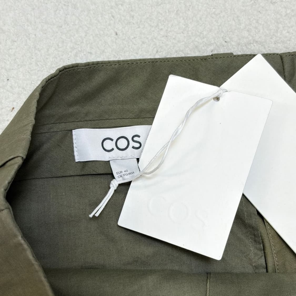 새상품 COS 원턱 와이드 슬랙스 42 상품이미지4