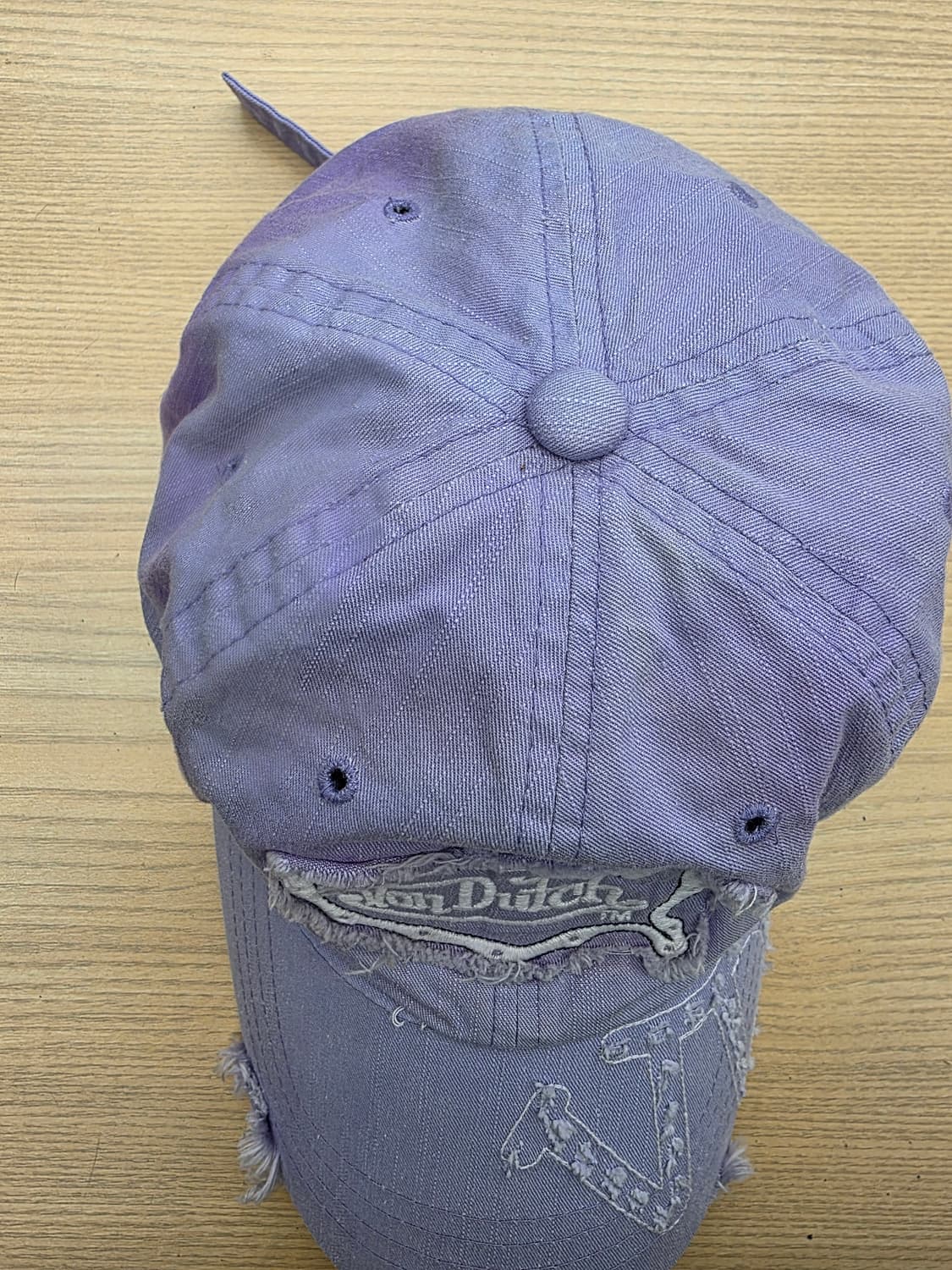 본터치 y2k 빈티지 퍼플 캡 모자 상품이미지3