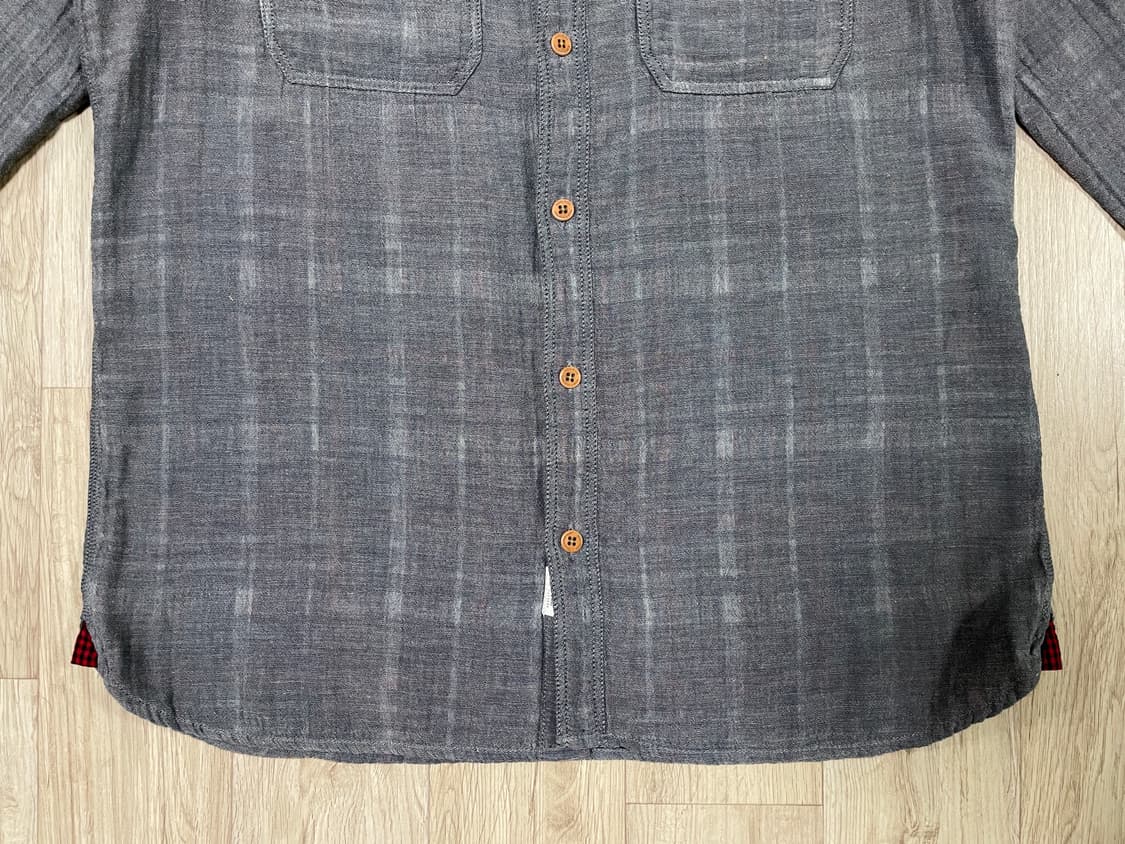 100) 울리치 샴브레이 워크셔츠(이탈리아제)새제품 상품이미지8