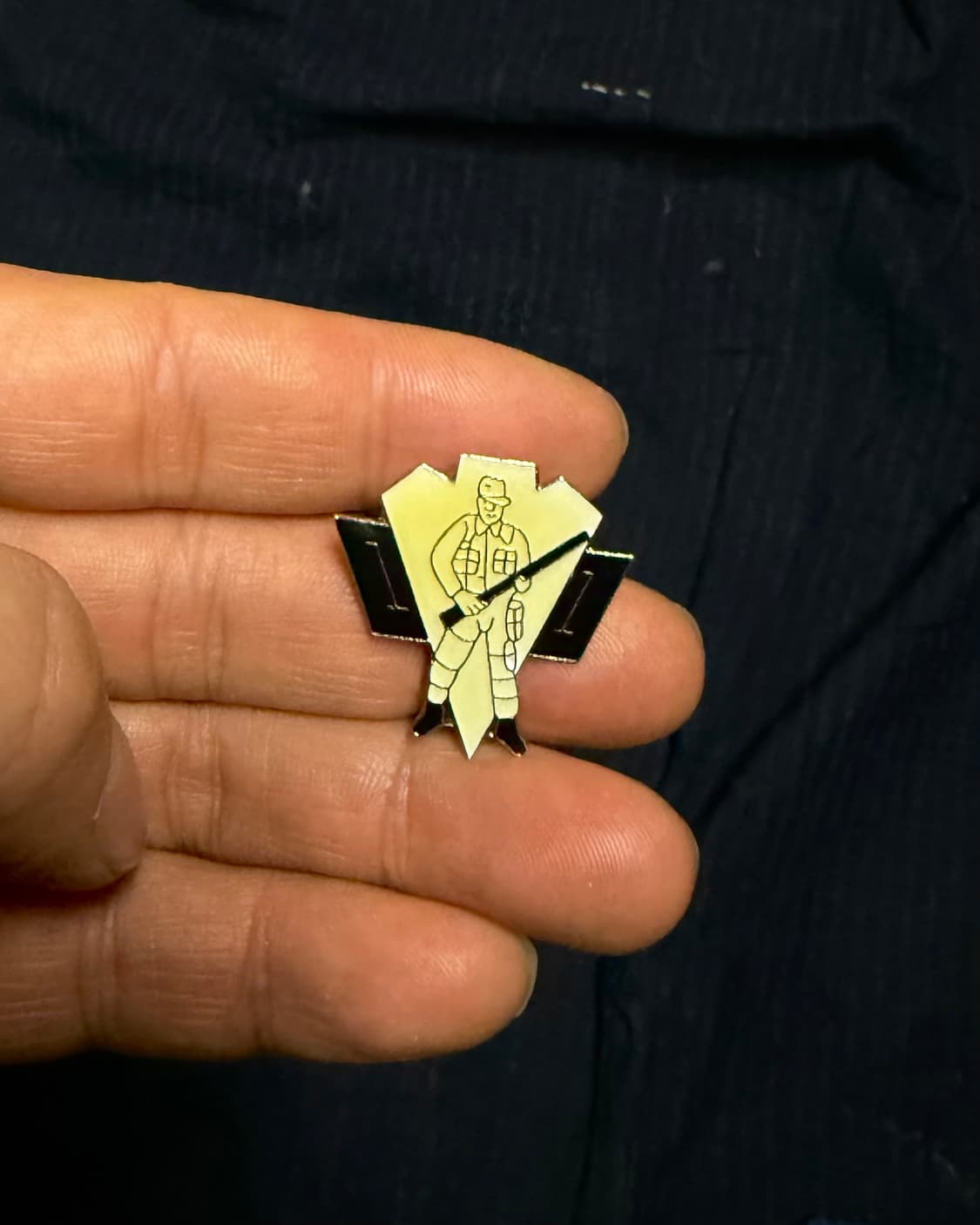 미 보병 쉴드 핀 뱃지 상품이미지3