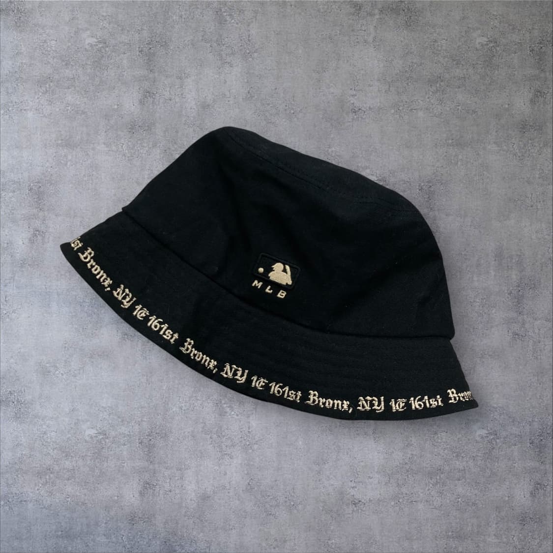 MLB 뉴욕양키스 로고 고딕 버킷햇 상품이미지2