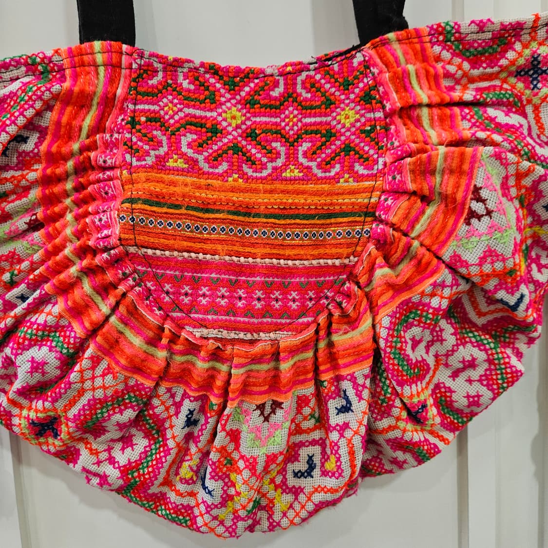 에스닉 자수 패브릭 숄더백 상품이미지8