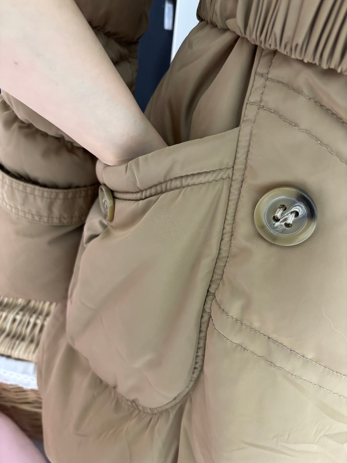 에고이스트ㅡ오리털 패딩+천연폭스 66 상품이미지5