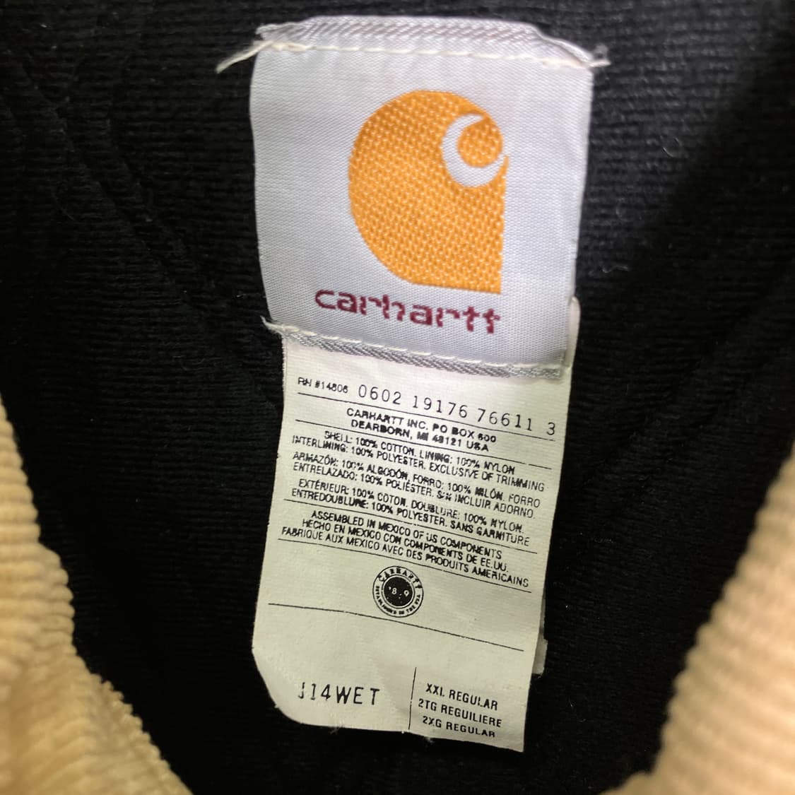 90's 칼하트 J14 산타페 자켓 2XL 상품이미지3