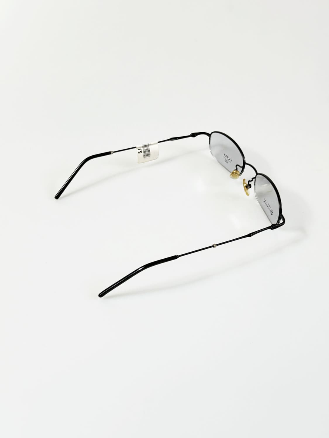 서전 SJ LAGENT 블랙 티타늄 반무테 빈티지 안경 상품이미지4