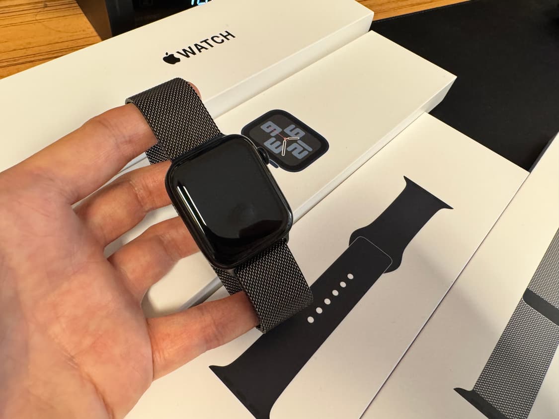 애플워치 SE2 44mm 새제품급 풀박 + 정품 밀레니즈 루프 급처 상품이미지2