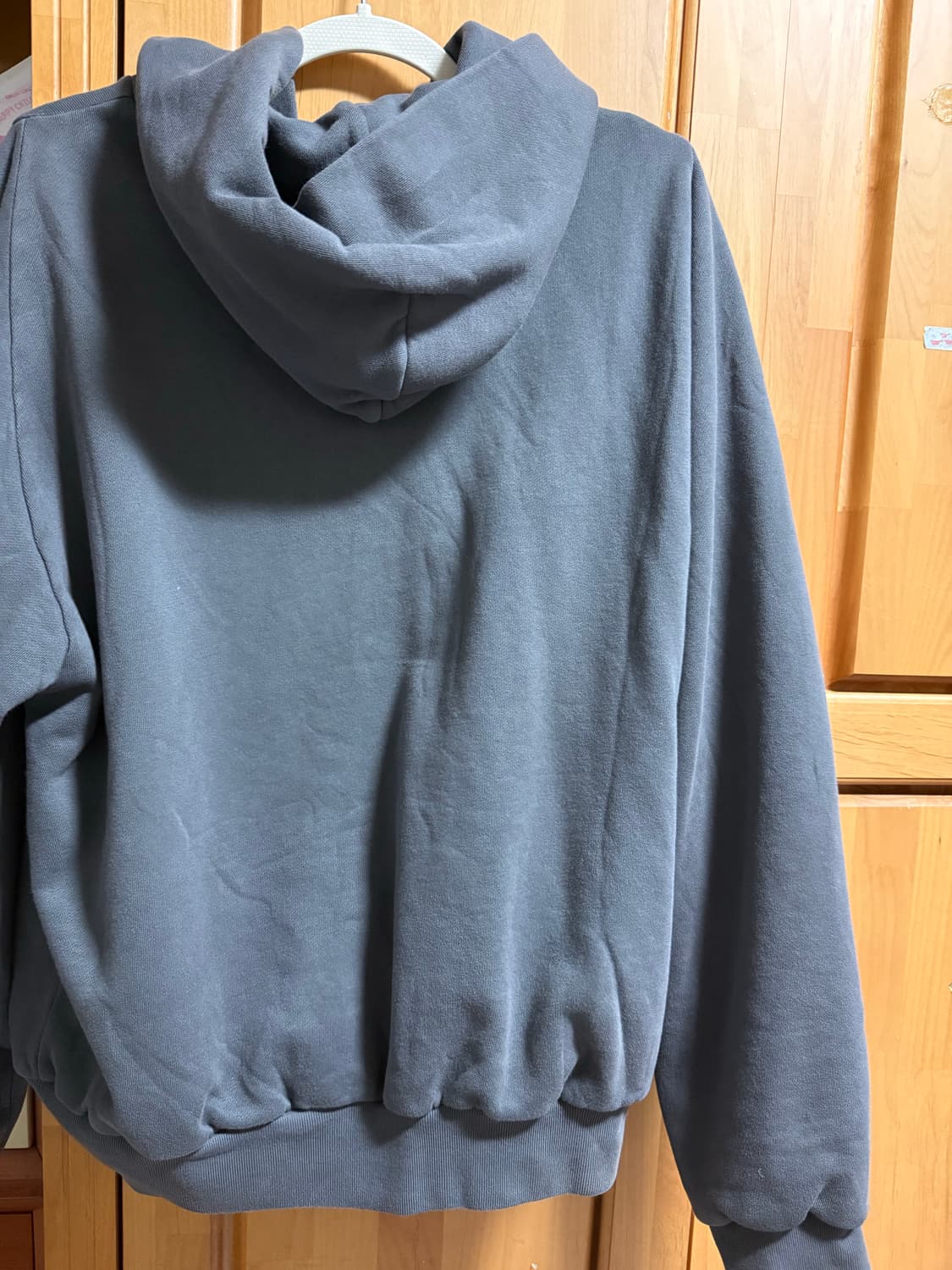 이지 갭 YZY 후드집업 다크 그레이 M 상품이미지5