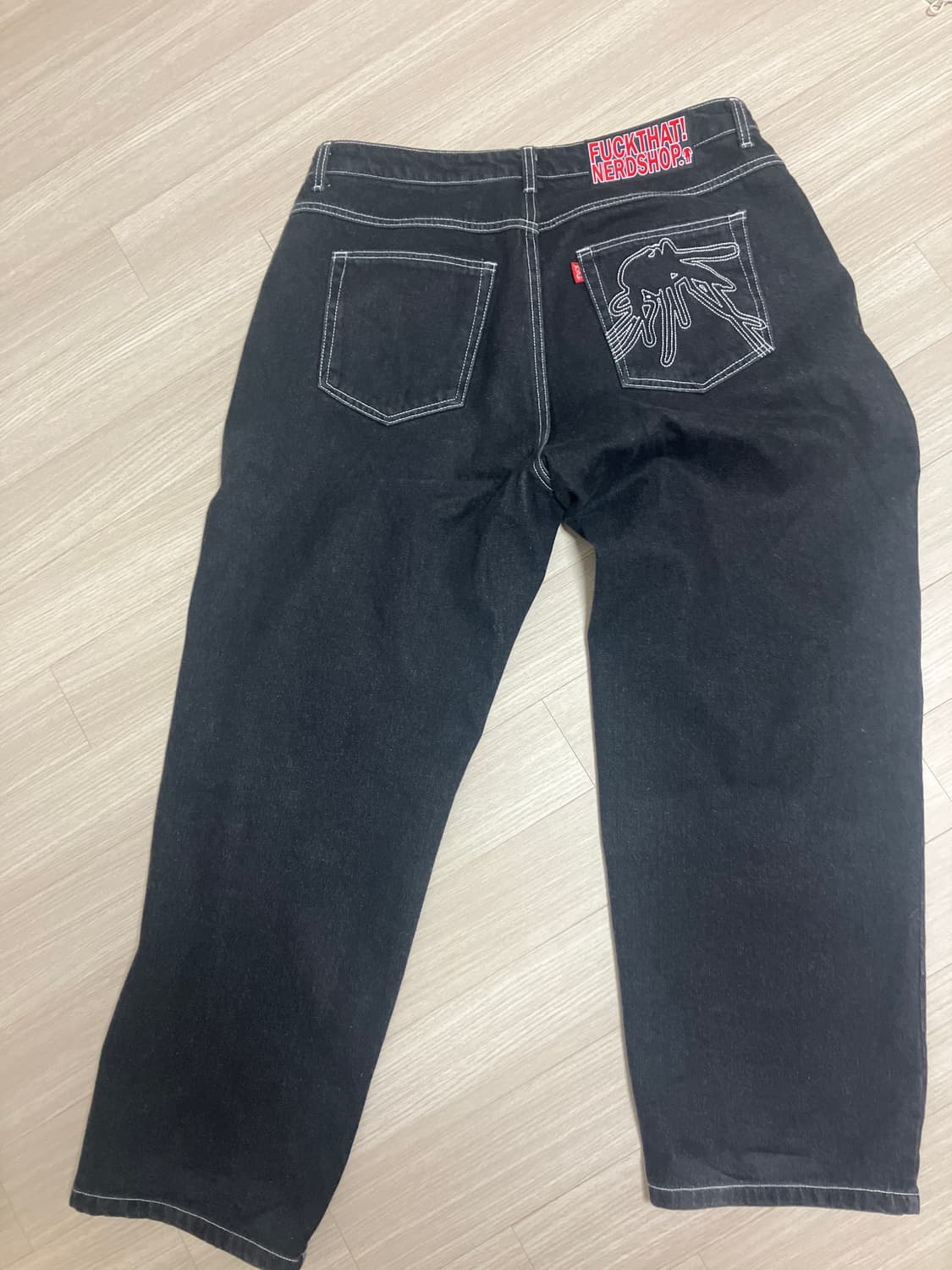 퍽댓너드샵 데님 팬츠 팝니다 상품이미지1