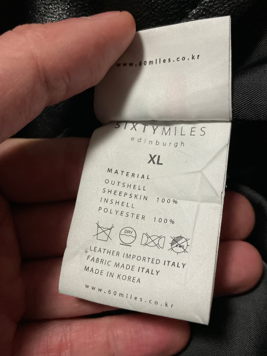 웨스턴 무드 이태리 램스킨 양가죽 클래식 레더 자켓 상품이미지7