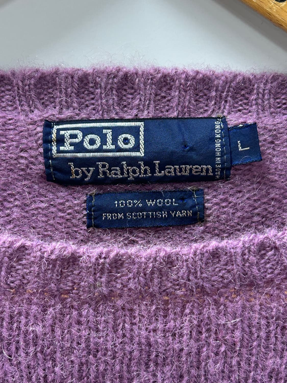 폴로 랄프로렌 스코틀랜드 울 니트 상품이미지4