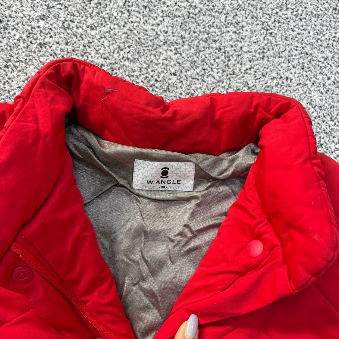 90 와이드앵글 골프 방풍 집업 조끼 0316J 상품이미지2