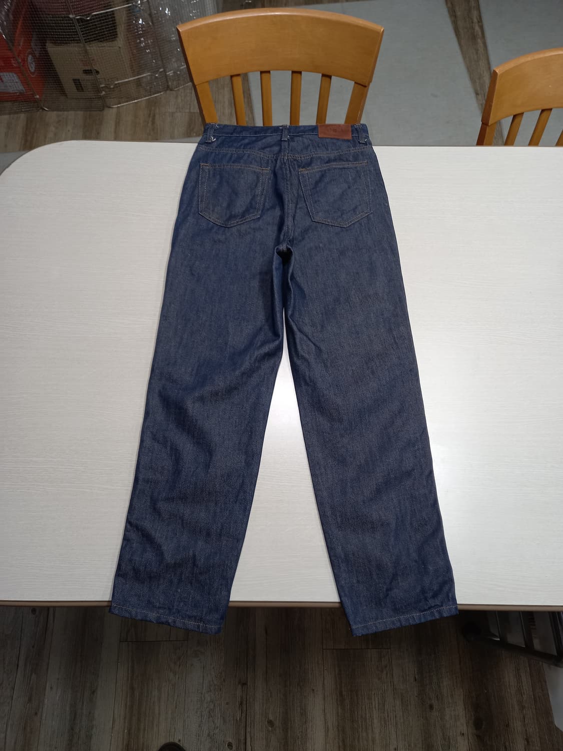 26 sienne Kor 하이웨이스트 테이퍼드 진청 26-605 상품이미지2