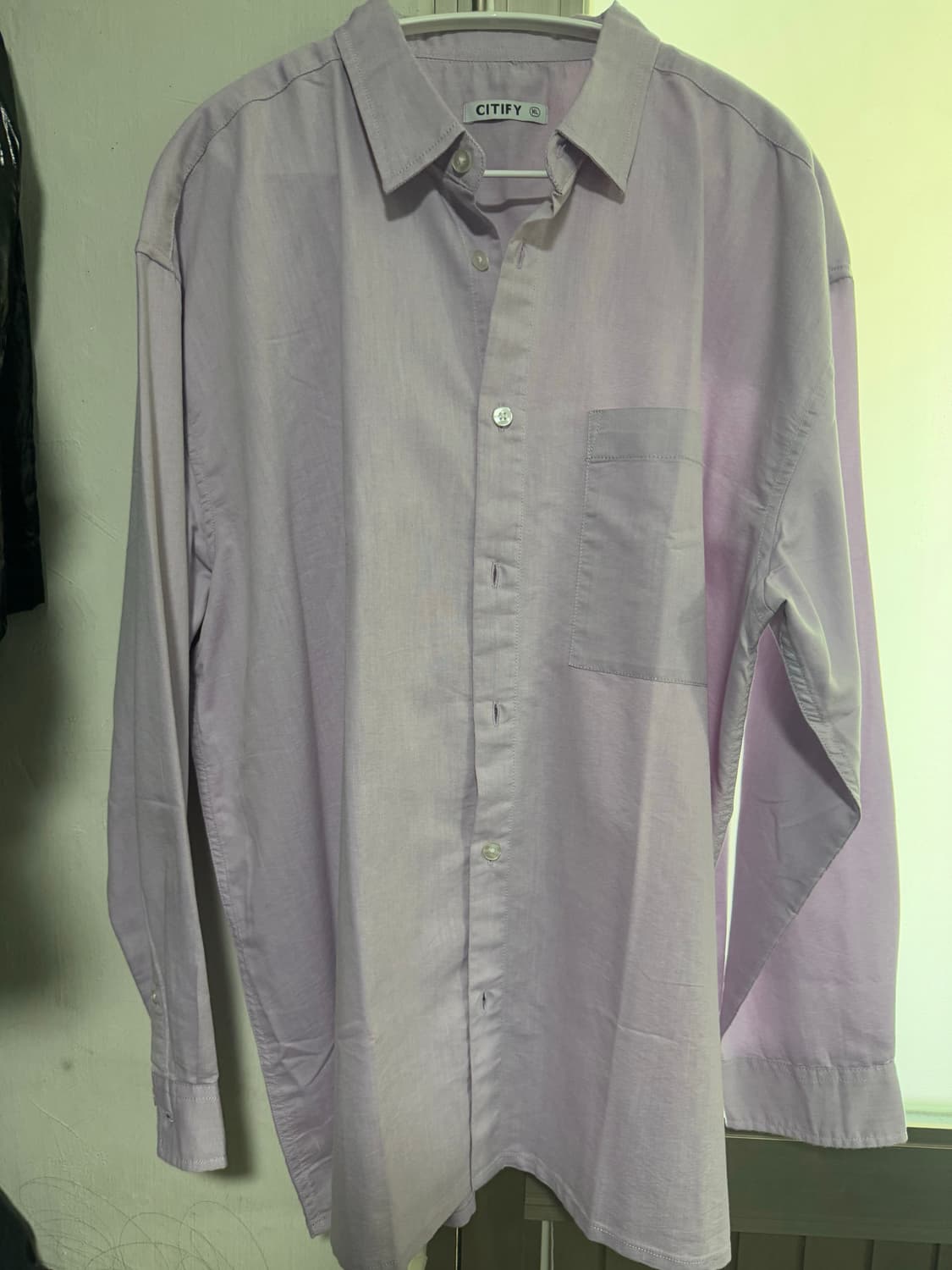 CITIFY 퍼플 셔츠 XL 상품이미지1