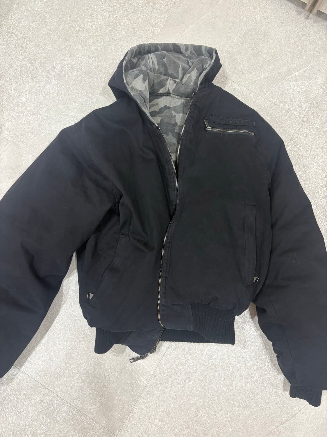 아캄x다영 카모 Reversible Puffer Jacket 상품이미지4