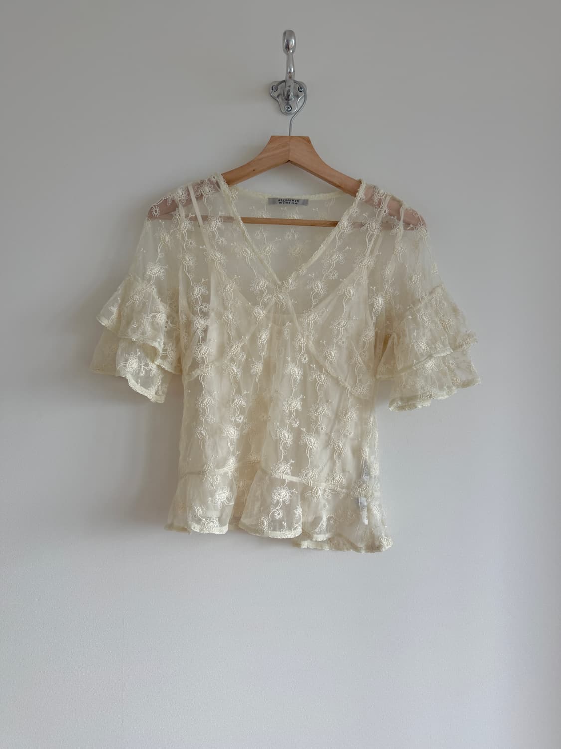 올세인츠(Allsaints) 시스루 블라우스 상품이미지1