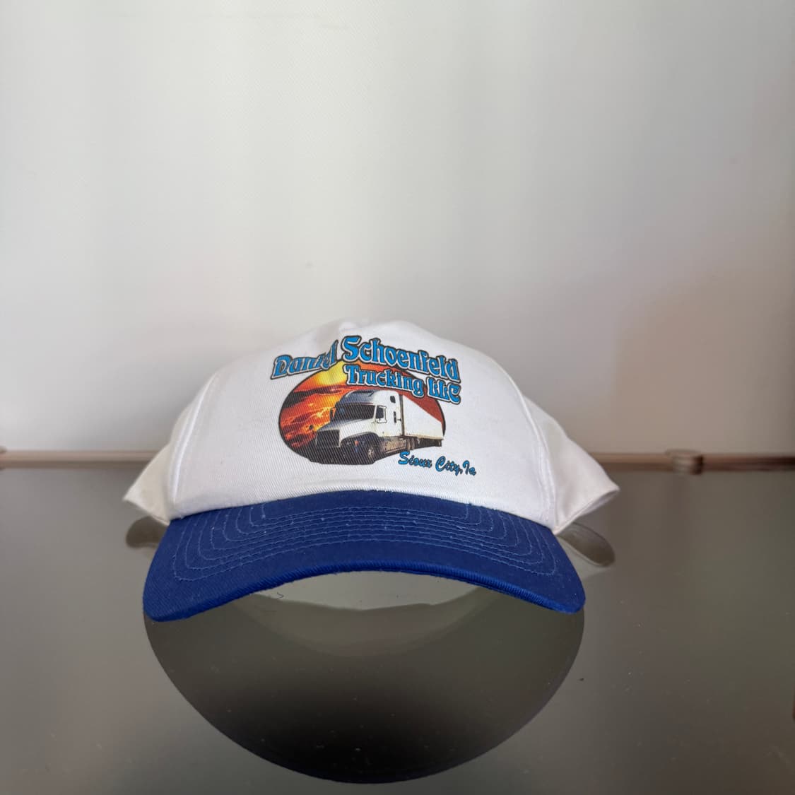 USA Trucking 빈티지 모자 볼캡 vintage cap 투톤 상품이미지1